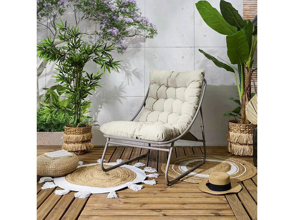 Fauteuil Dolce Vita Beige Beige
