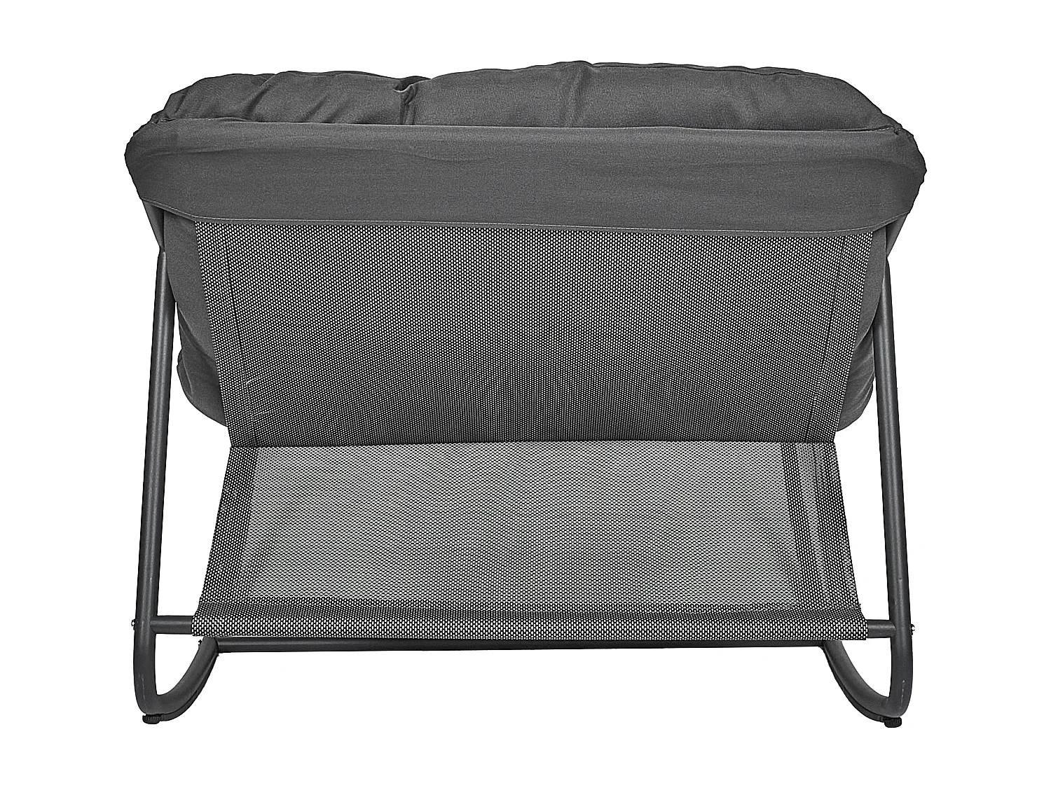 Fauteuil A Bascule Tenerife Anthracite Gris