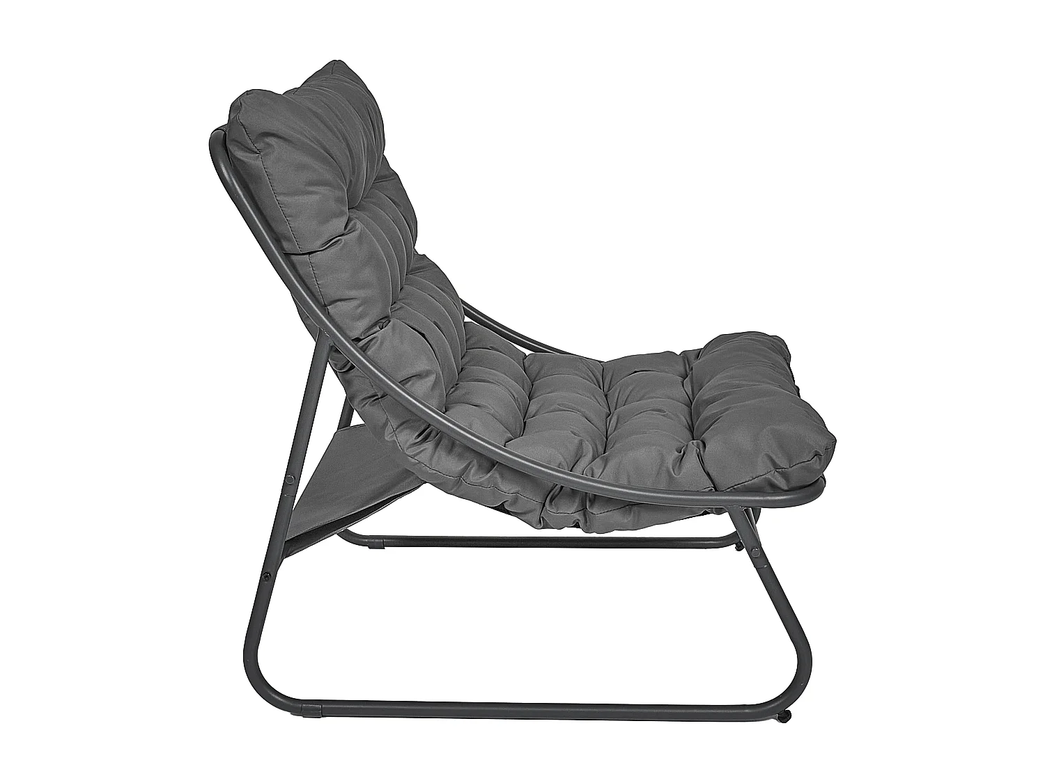 Fauteuil Dolce Vita Anthracite Gris