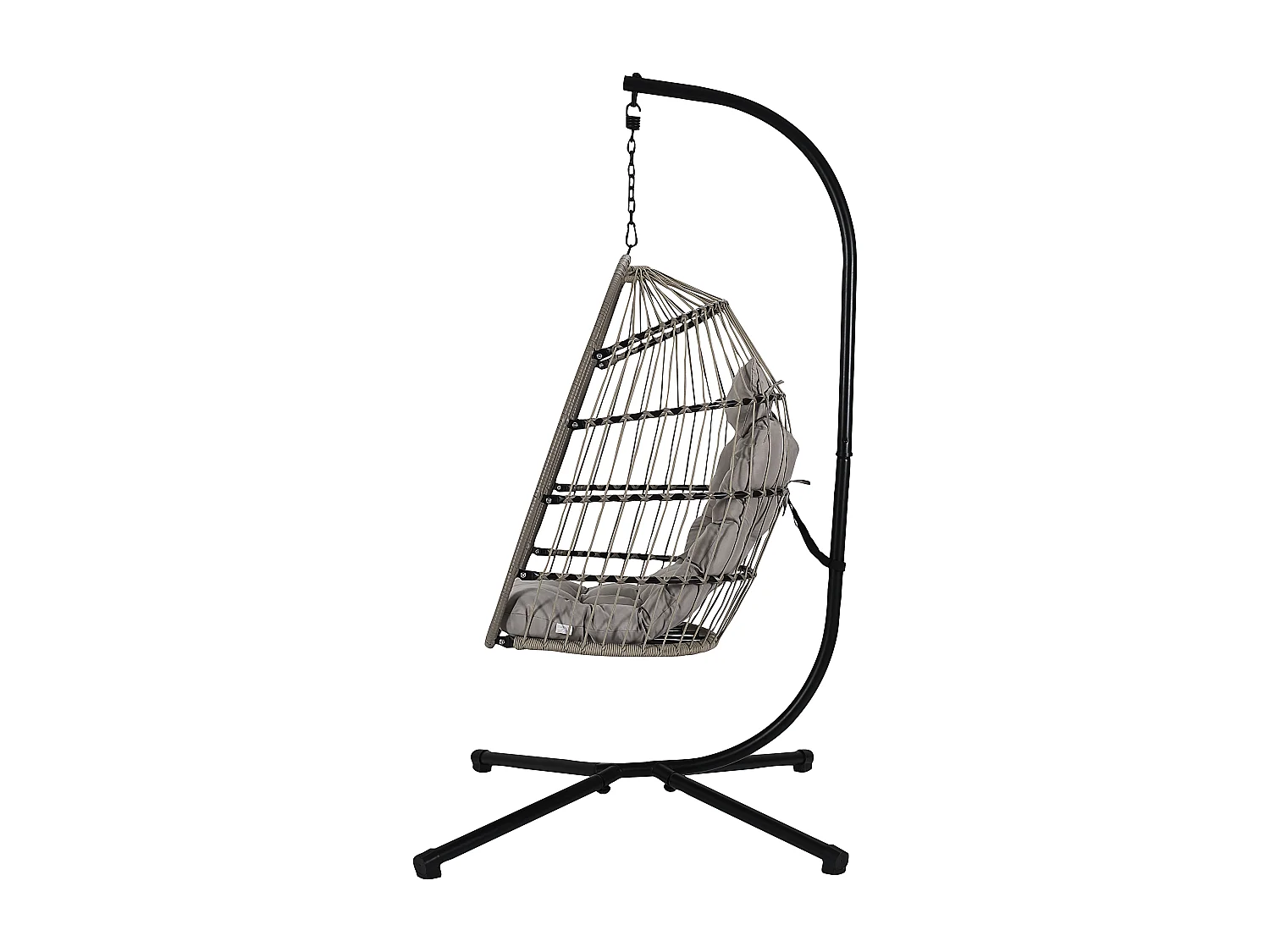 Fauteuil Suspendu Hanoi Gris Gris