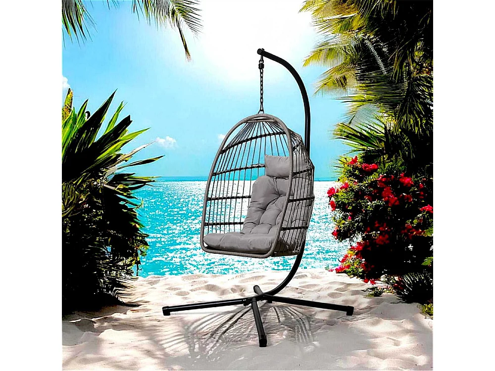 Fauteuil Suspendu Hanoi Gris Gris