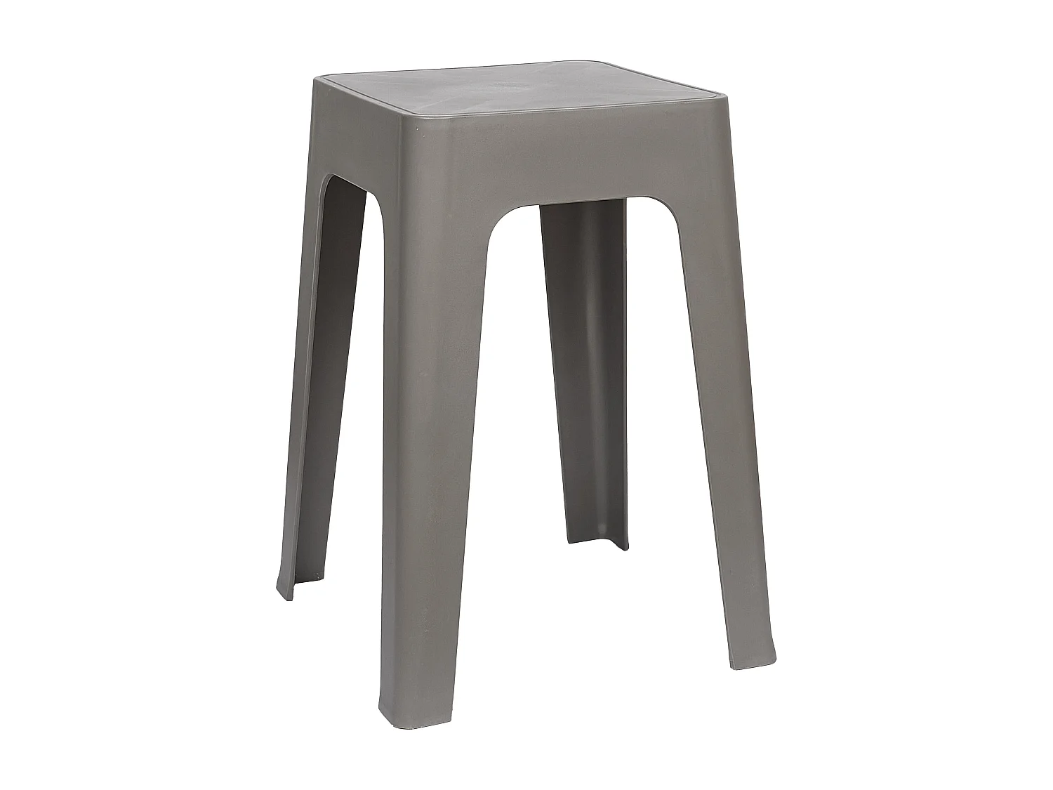 Tabouret Empilable Spectra Gris - Lot De 6 Gris