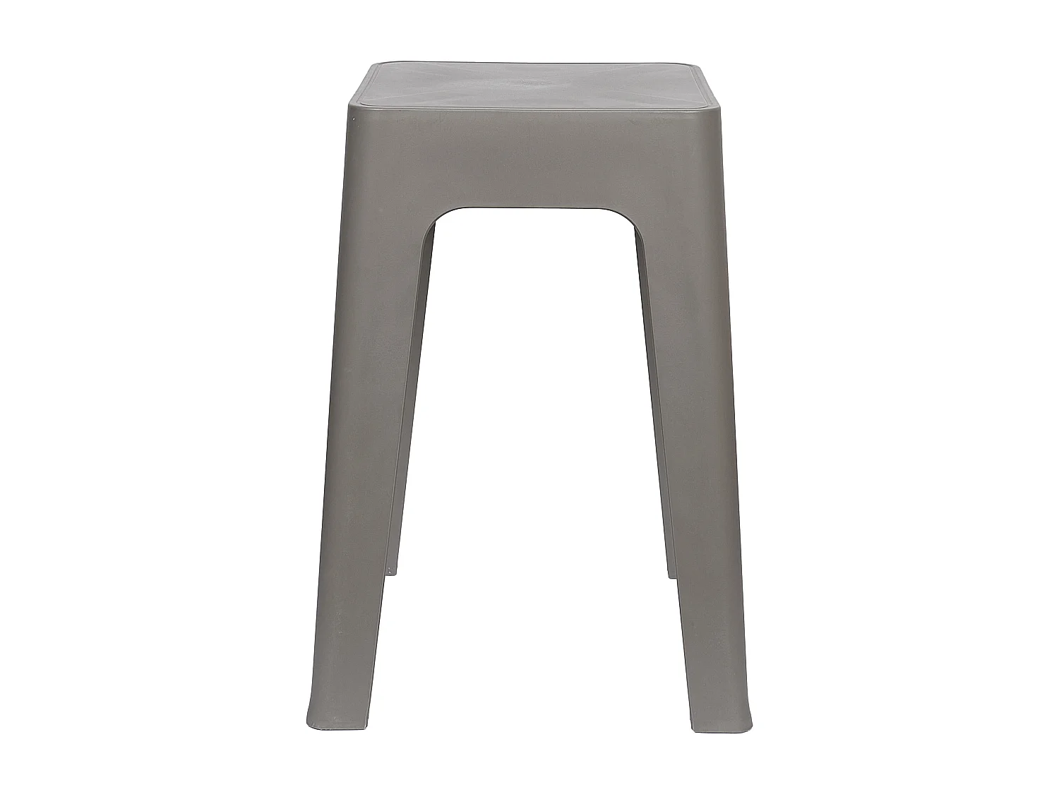 Tabouret Empilable Spectra Gris - Lot De 6 Gris