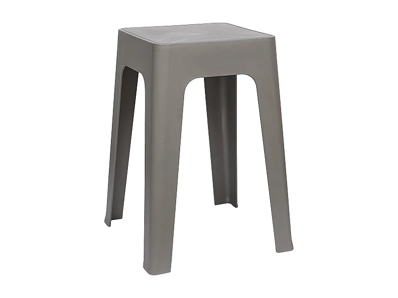 Tabouret Empilable Spectra Gris Gris