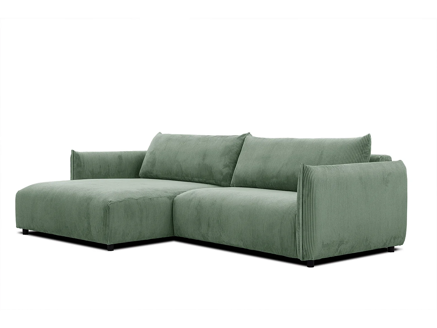 TAUER Ecksofa 5-Sitzer, mint