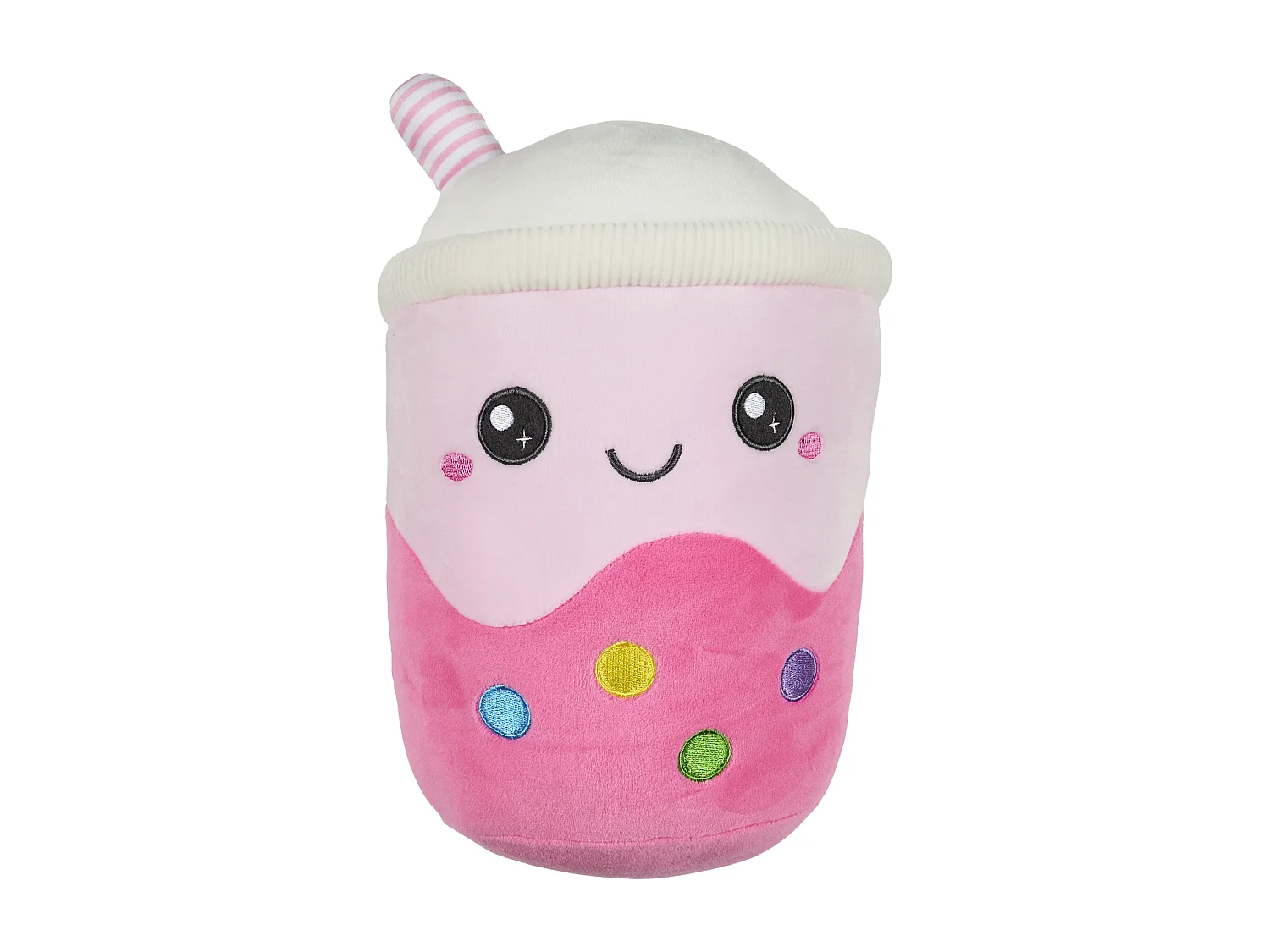 Peluche Bubble Tea 29cm Rose