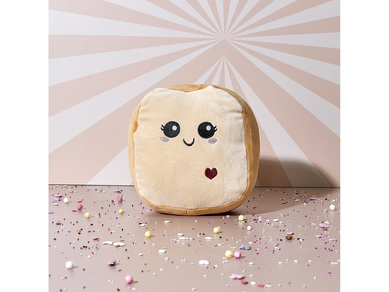 Peluche Brioche 16cm Marron