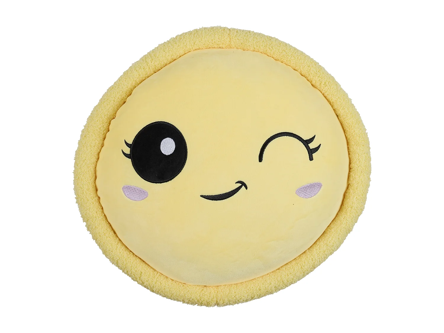 Peluche Macaron 36cm Jaune