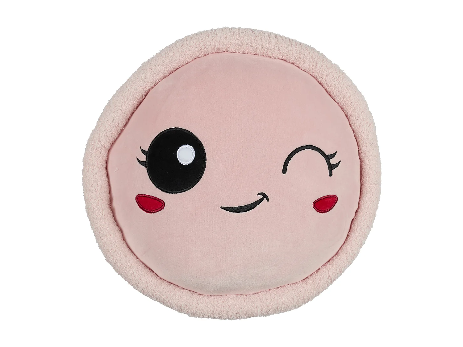 Peluche Macaron 40cm Rose