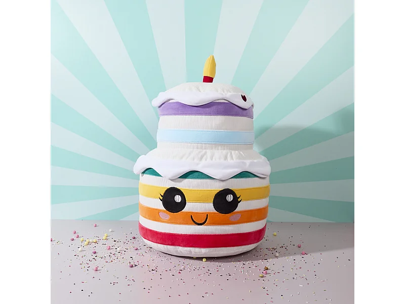 Peluche Rainbow Cake 30cm Multicolore