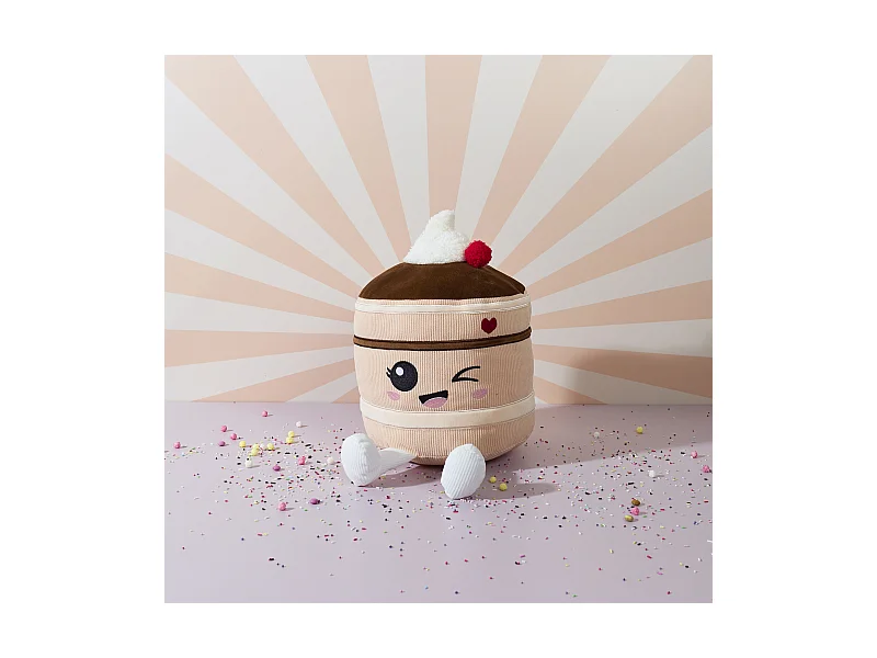 Peluche Foret Noire 20cm Multicolore