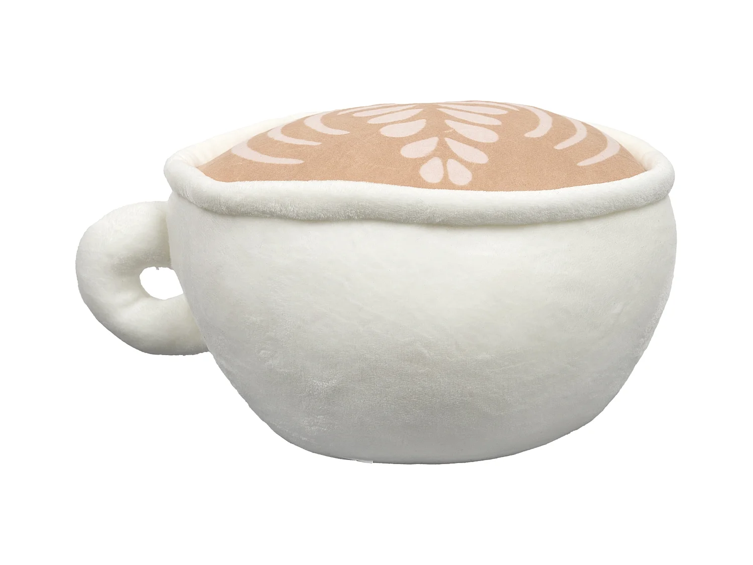 Peluche Cafe 18cm Blanc