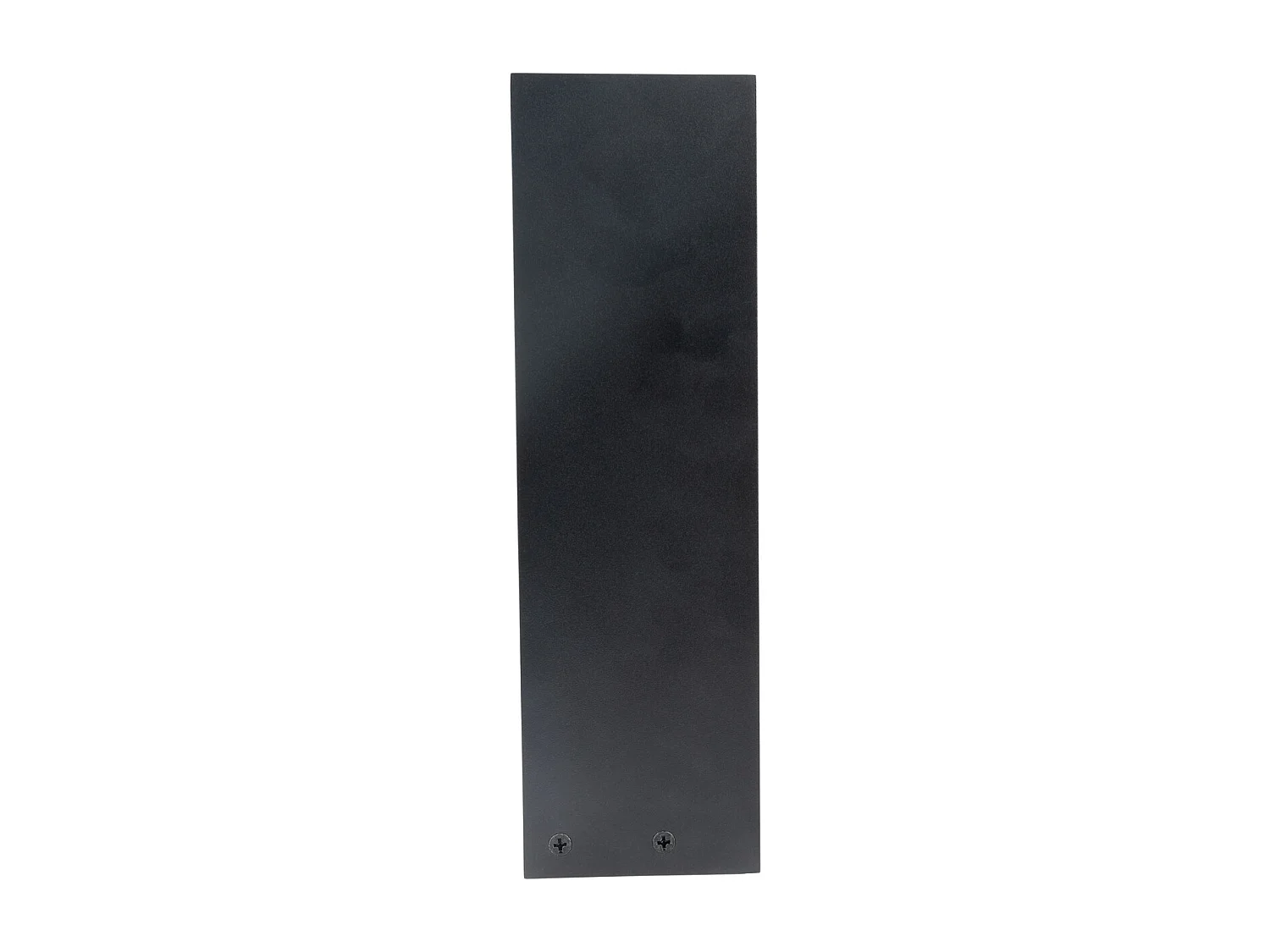 Borne de jardin à fixer 2x16A IP44 - Aluminium Noir - Zenitech