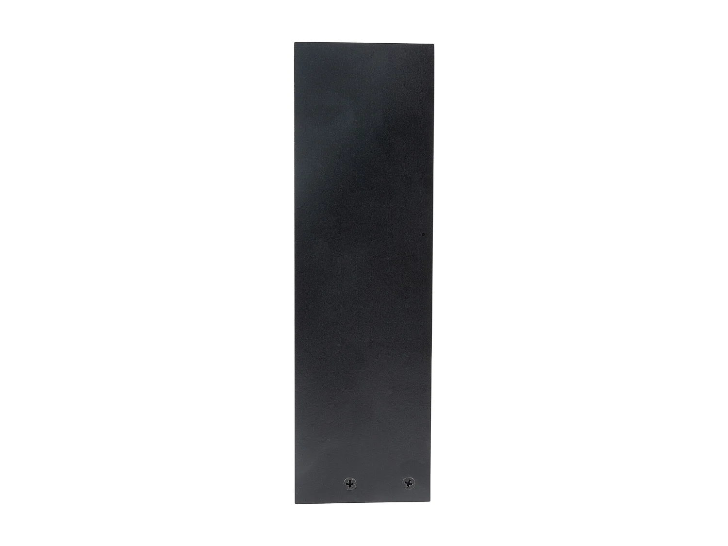 Borne de jardin à fixer 2x16A IP44 - Aluminium Noir - Zenitech