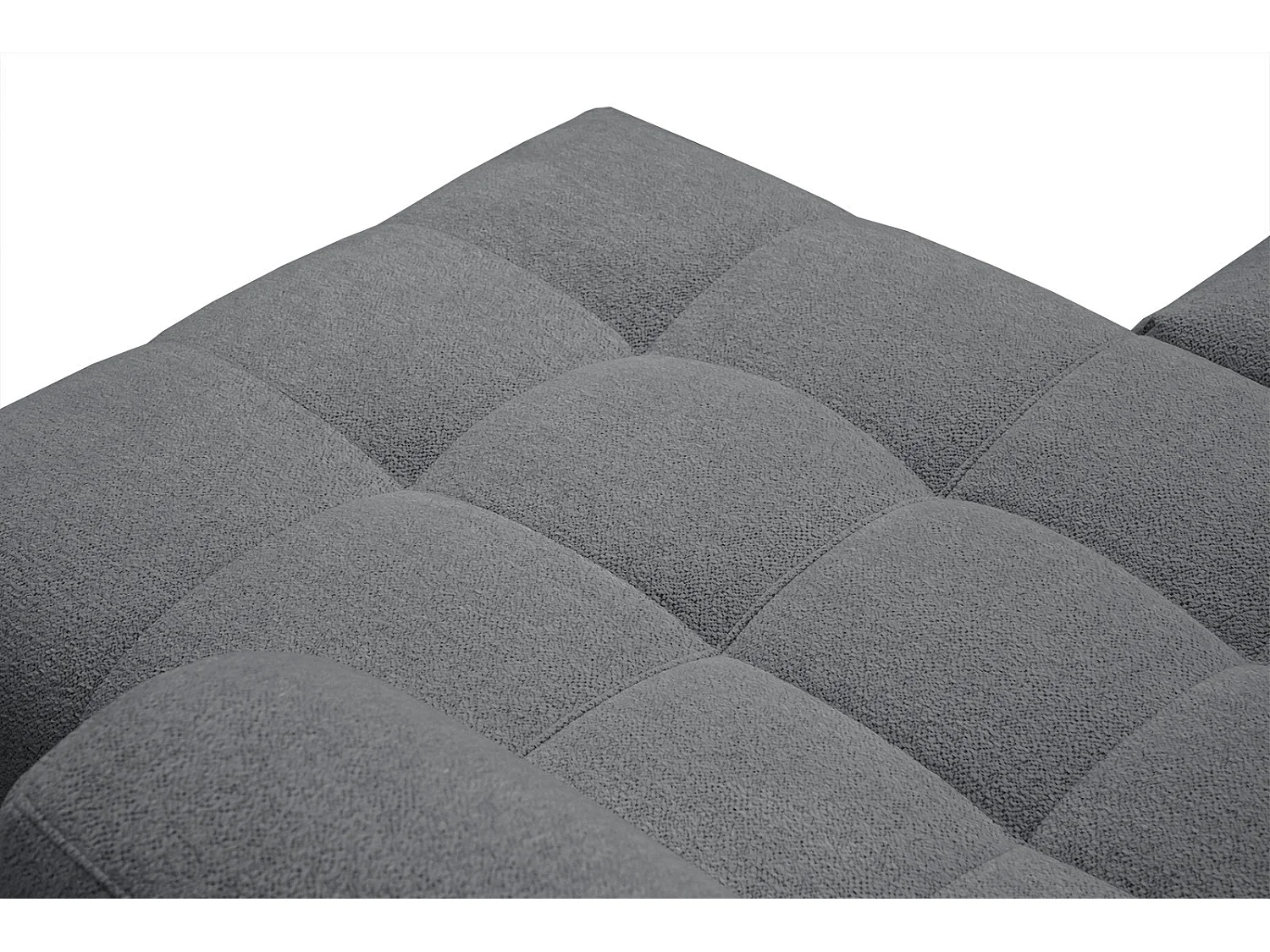 SALVINI Ecksofa 4-Sitzer rechts, graphit