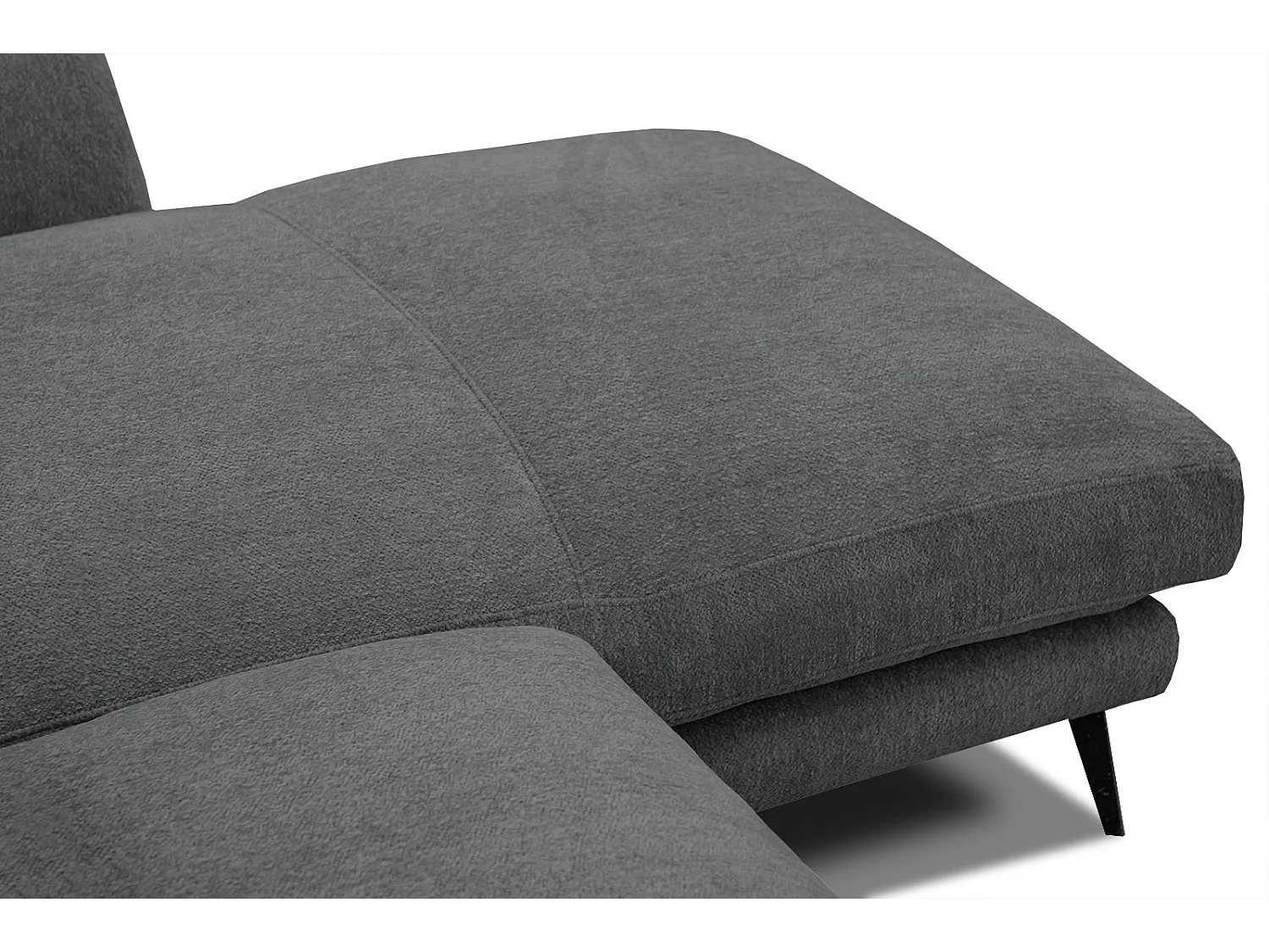 WINTER Ecksofa 4-Sitzer rechts, graphit