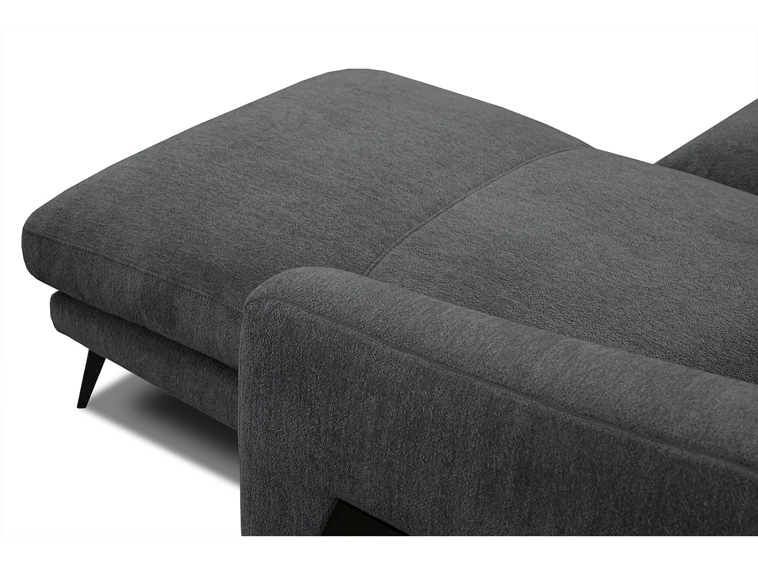 WINTER Ecksofa 4-Sitzer rechts, graphit