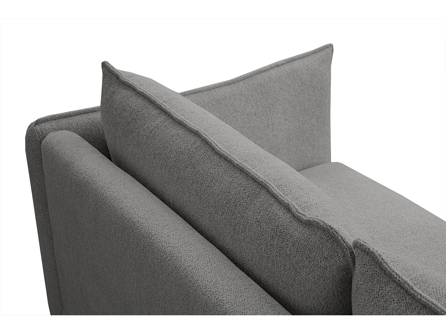 HOSTEN Sofa 3-Sitzer, platingrau