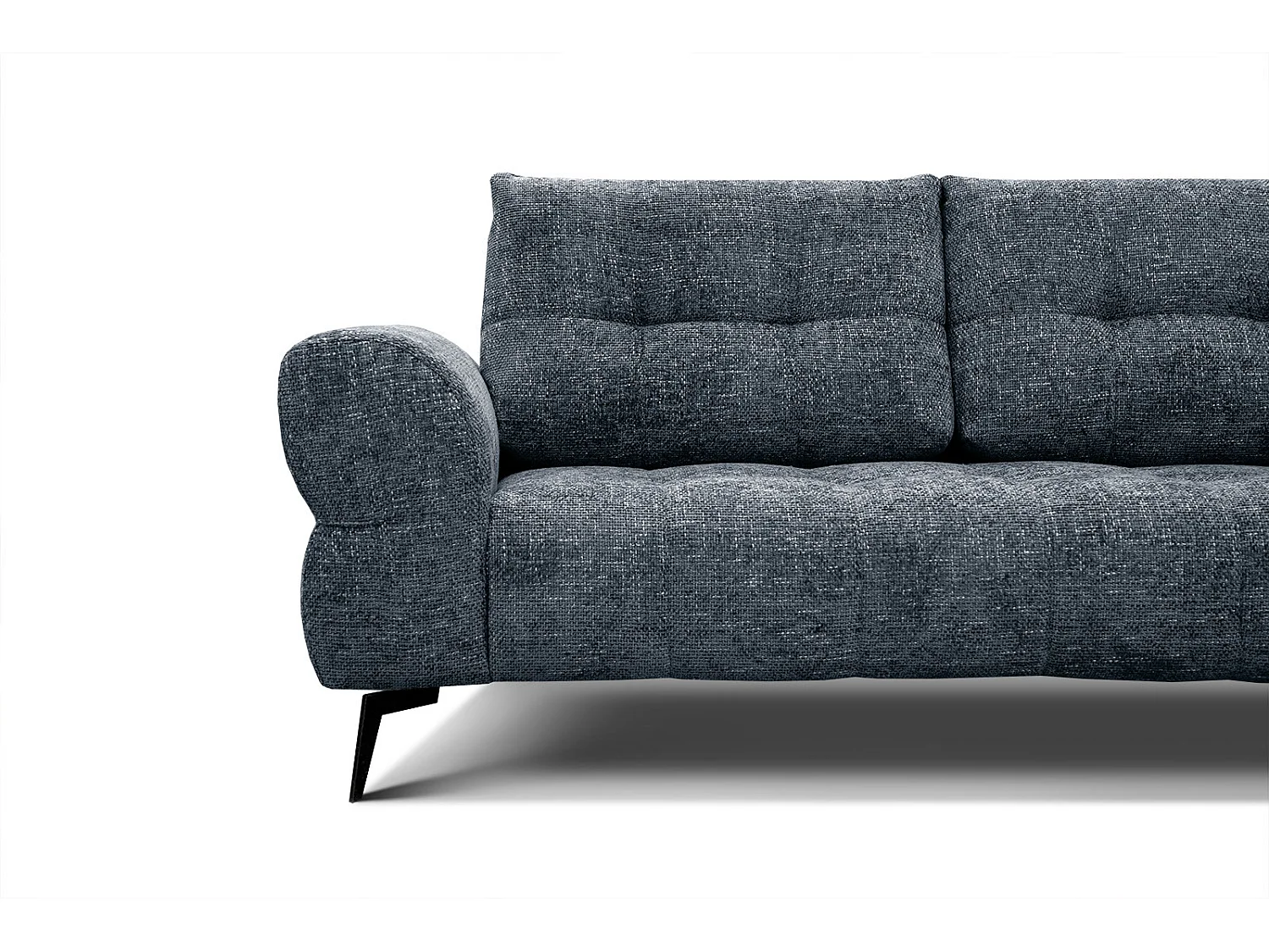 SALVINI Ecksofa 5-Sitzer rechts, marineblau
