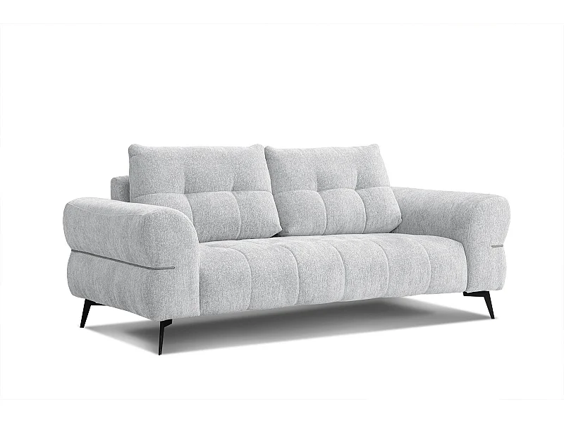 SALVINI Sofa 3-Sitzer, hellgrau