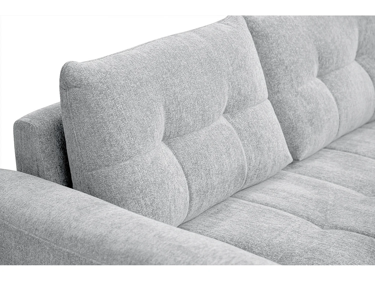 SALVINI Sofa 3-Sitzer, hellgrau