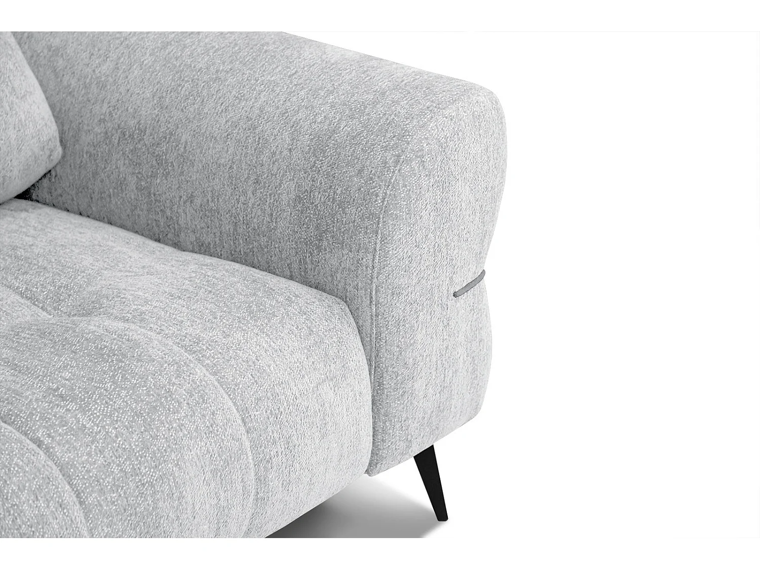 SALVINI Sofa 3-Sitzer, hellgrau