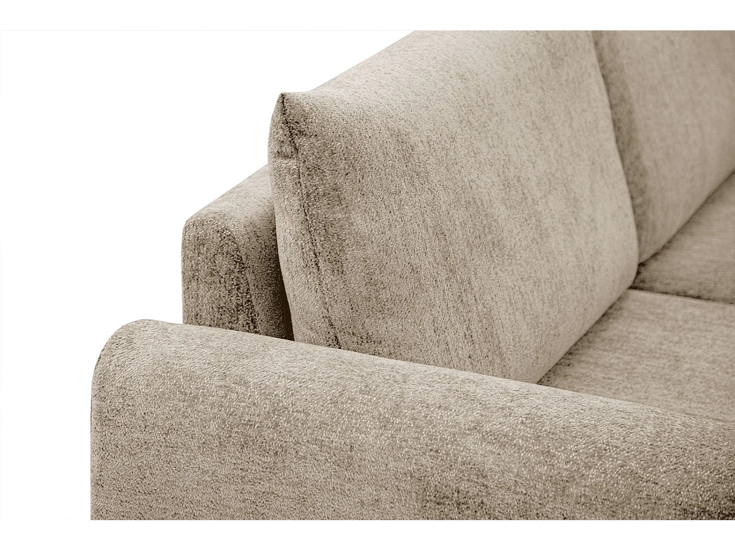 ADRIA Ecksofa 5-Sitzer rechts, ecru