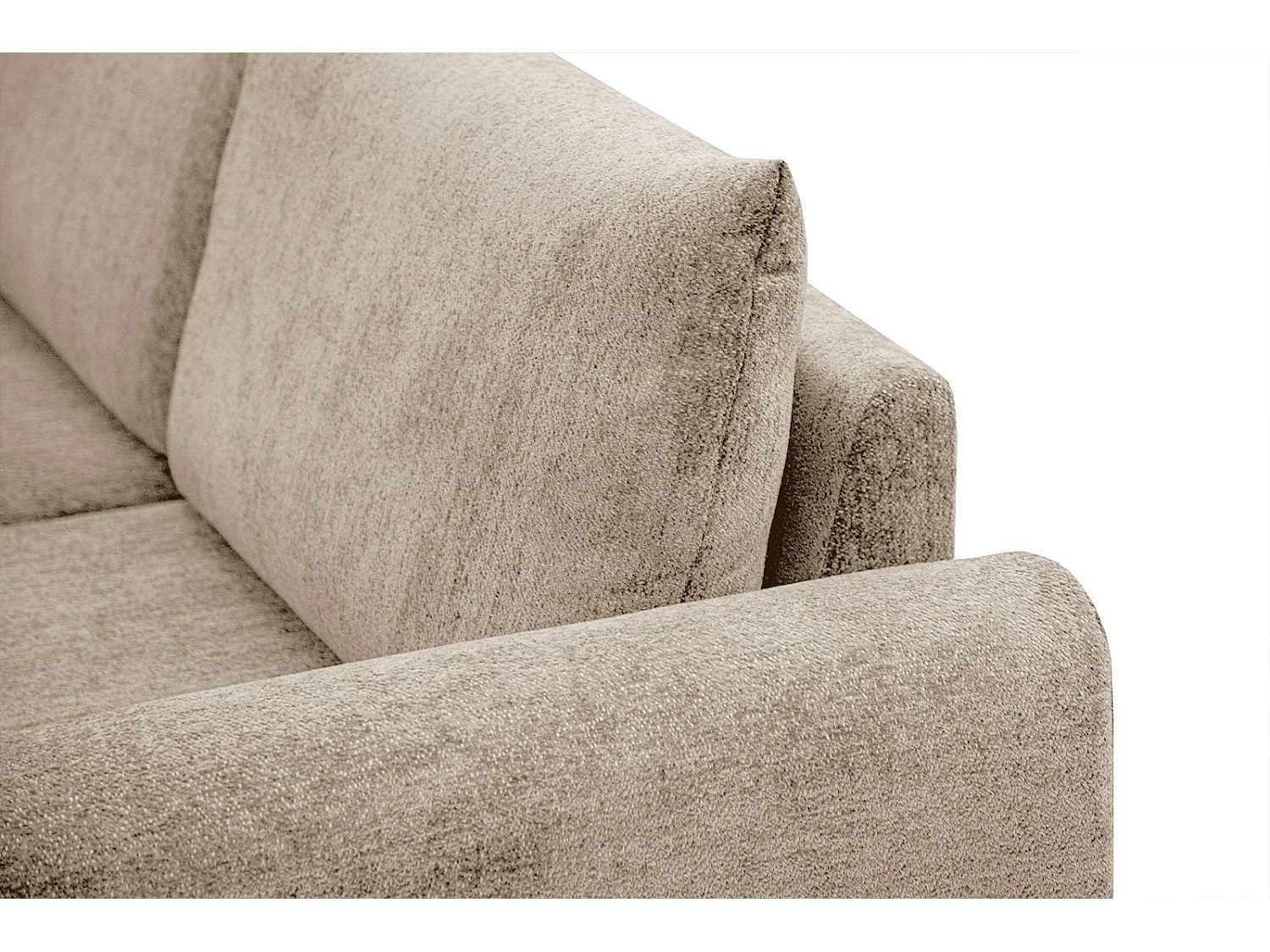 ADRIA Ecksofa 5-Sitzer links, ecru