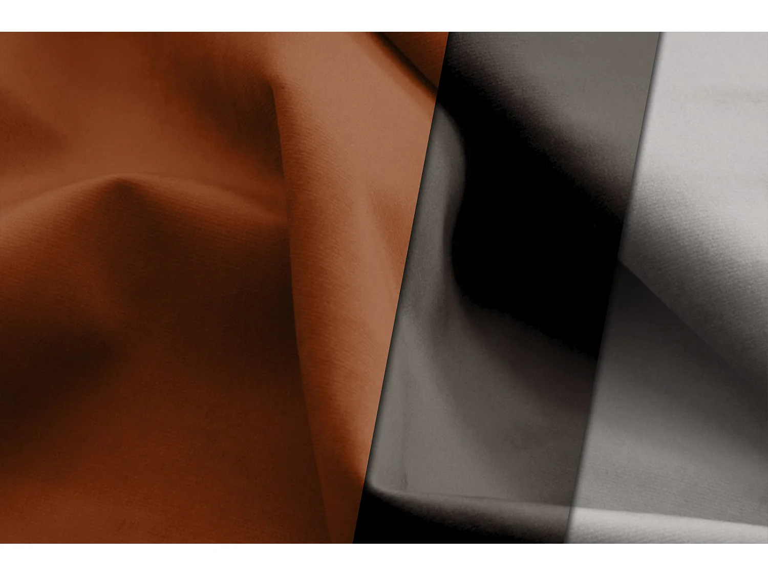 FIGARI Sofa 3-Sitzer, orangebraun