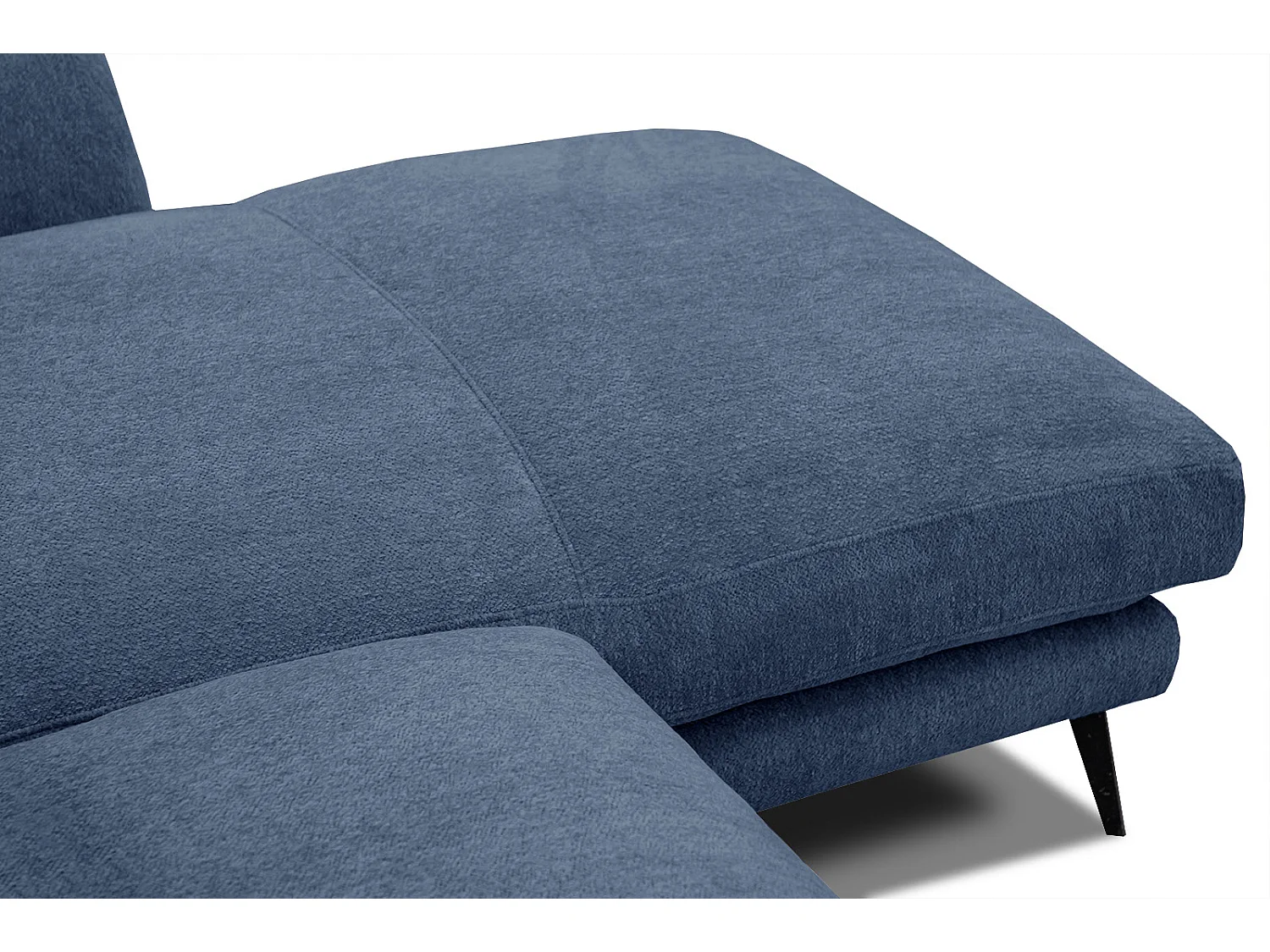 WINTER Ecksofa 4-Sitzer rechts, dunkelblau