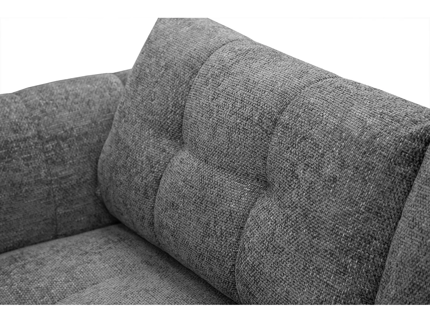 KALMER Sofa 2,5-Sitzer, dunkelgrau