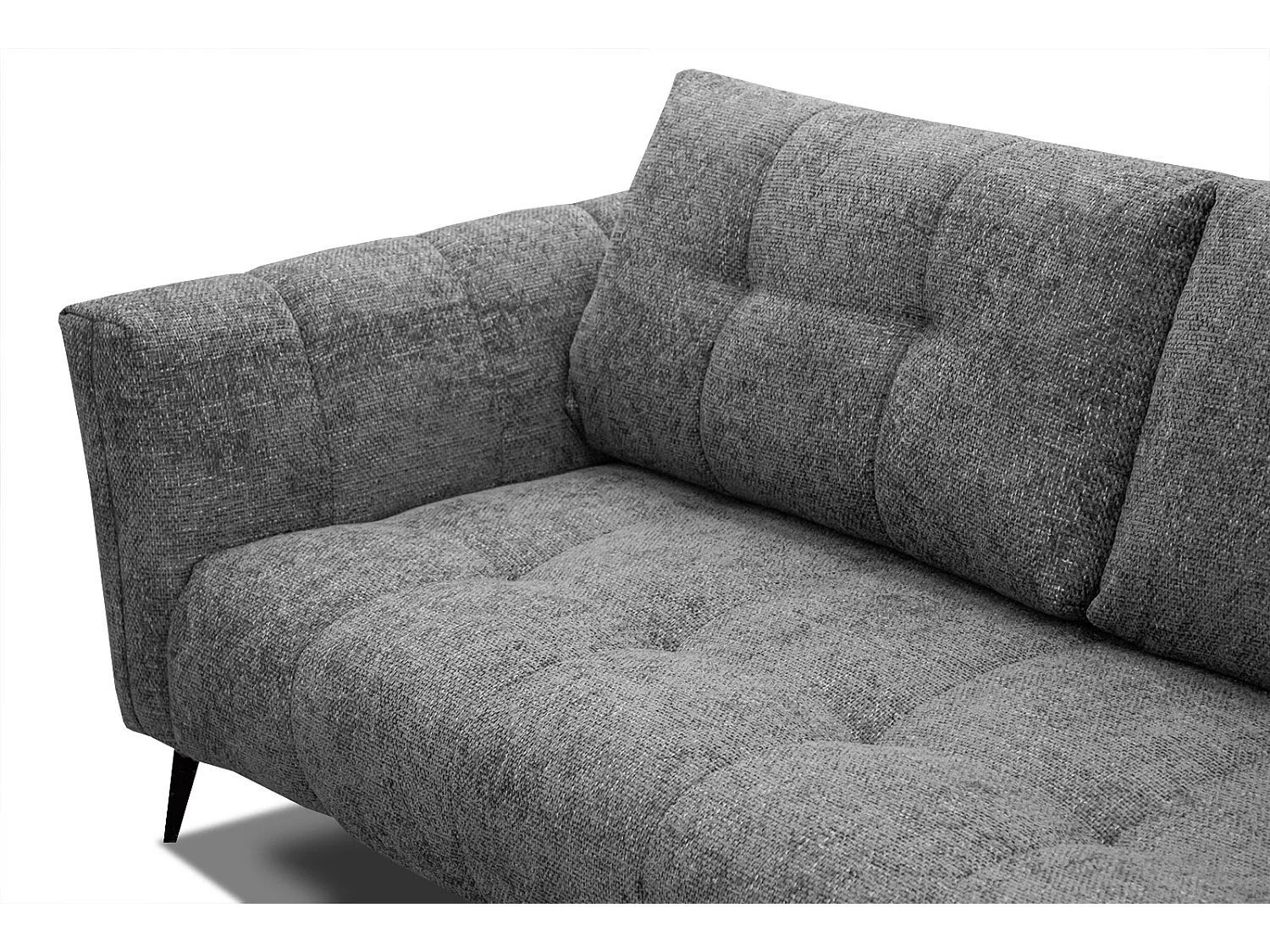 KALMER Sofa 2,5-Sitzer, dunkelgrau