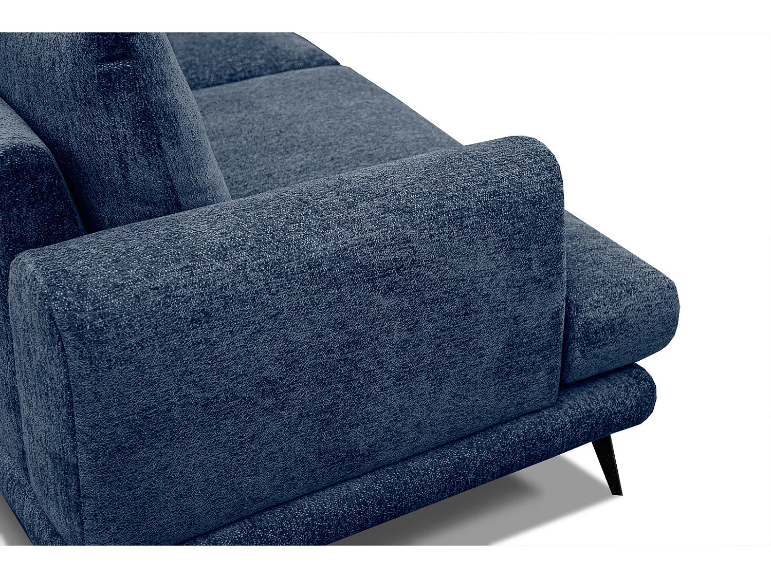 ADRIA Ecksofa 5-Sitzer rechts, dunkelblau