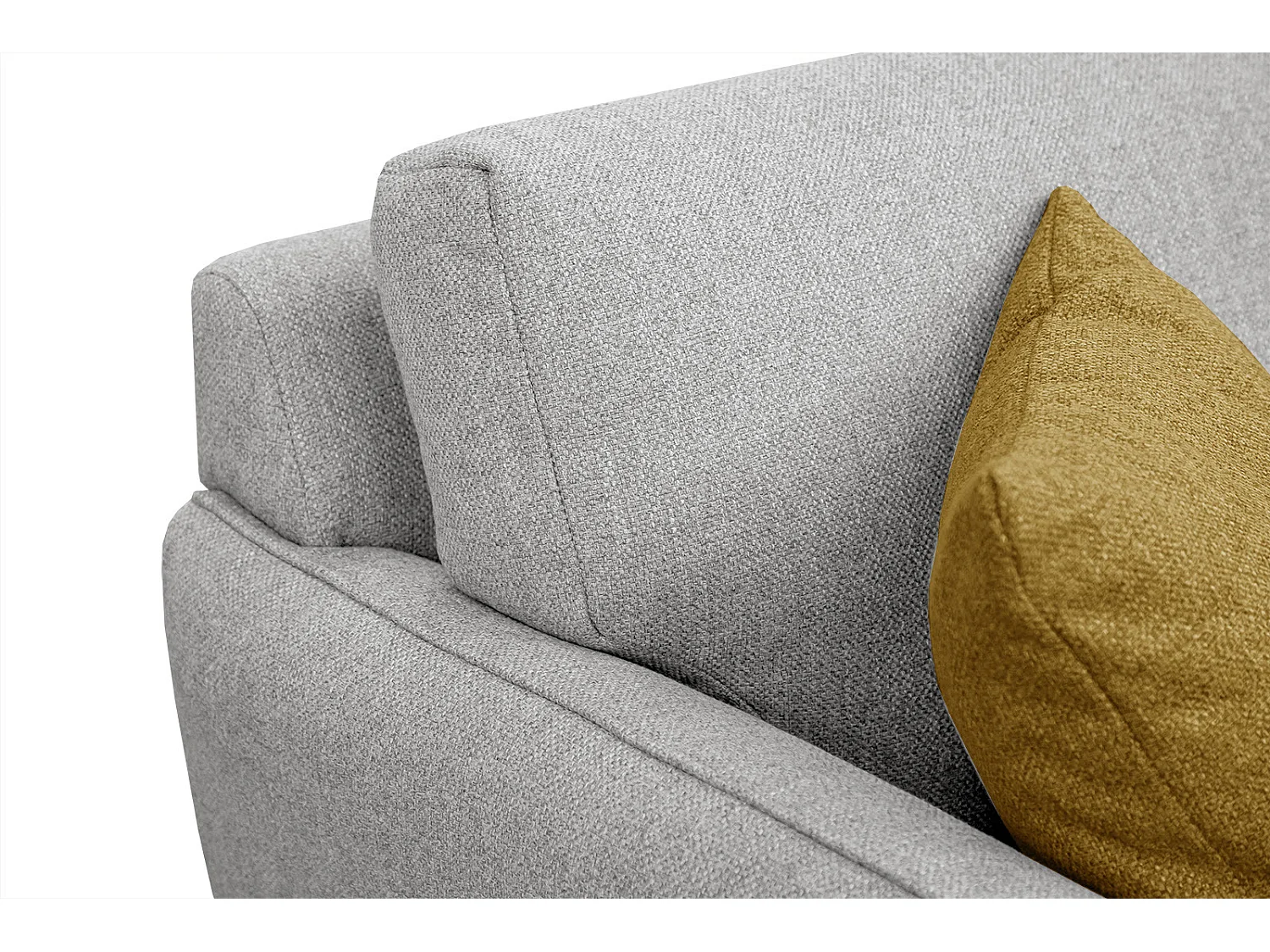 LOREM Sofa 2-Sitzer, hellgrau