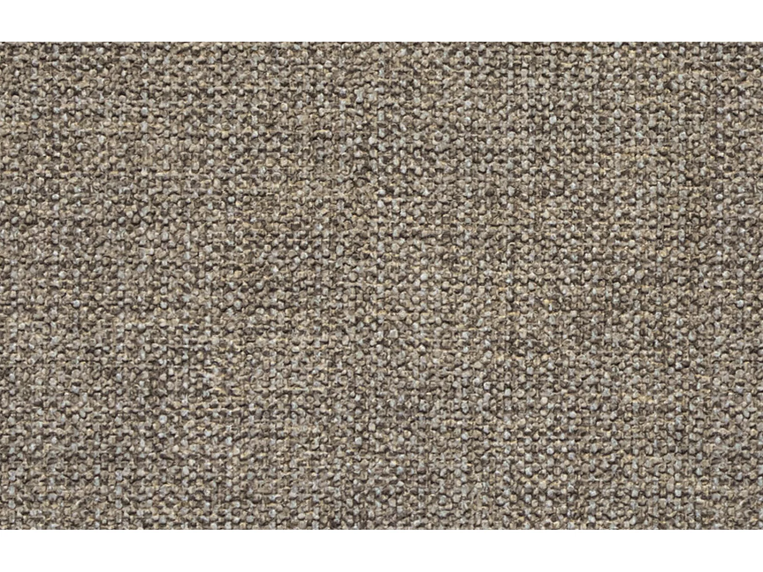 Canapé d'angle droit 4 places tissu taupe HOSTEN