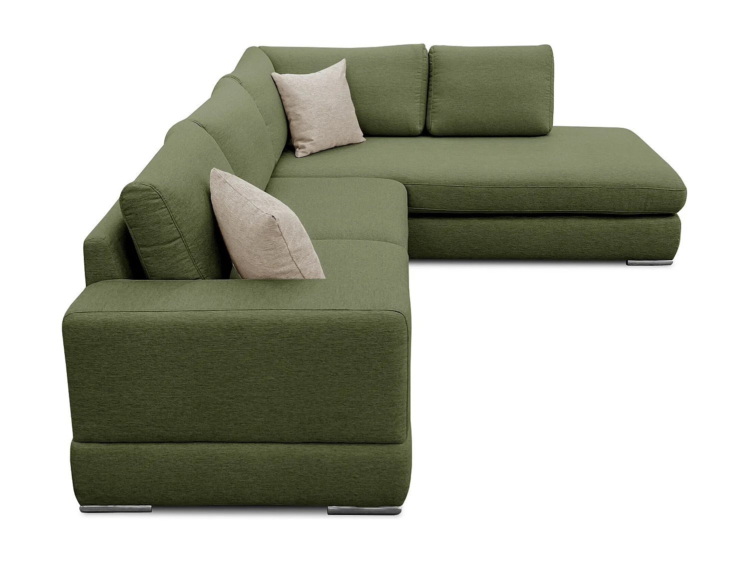 OTTO Ecksofa 5-Sitzer links, grün