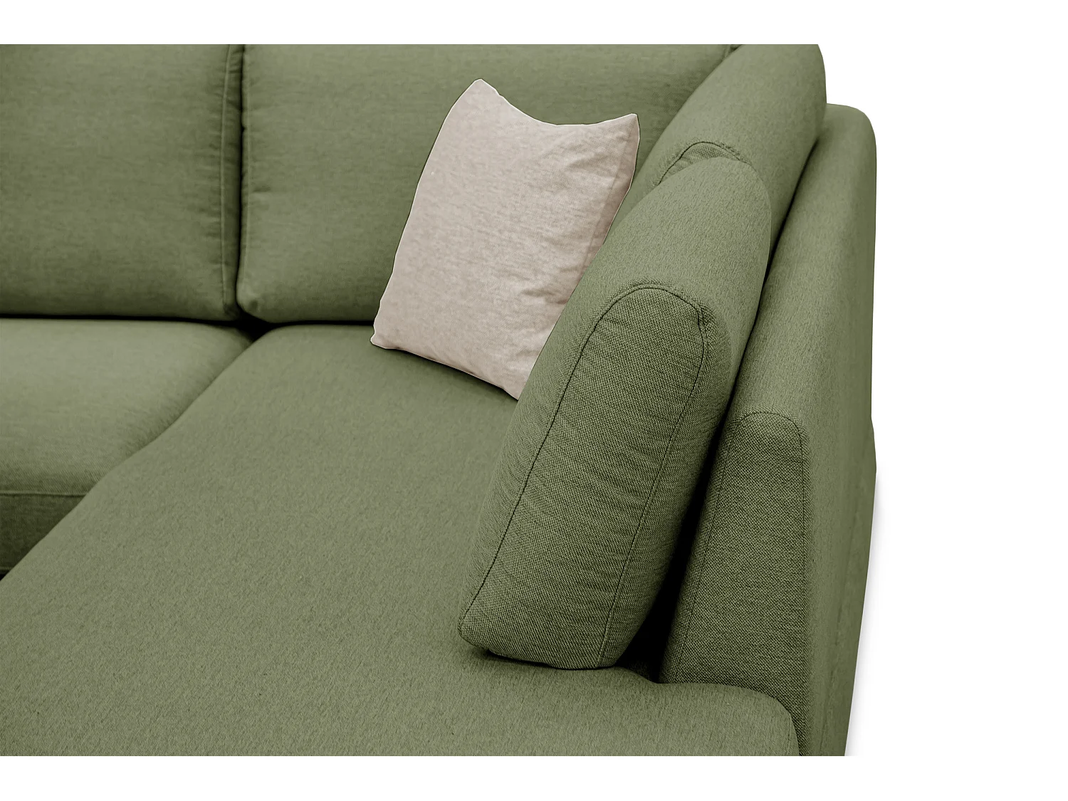 OTTO Ecksofa 5-Sitzer links, grün