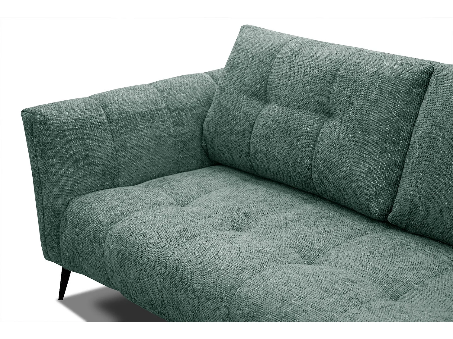 KALMER Sofa 3-Sitzer, smaragdgrün