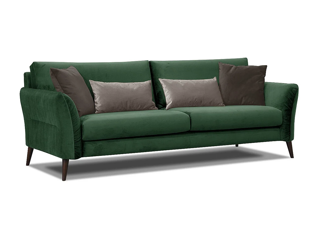 FIGARI Sofa 3-Sitzer, smaragdgrün
