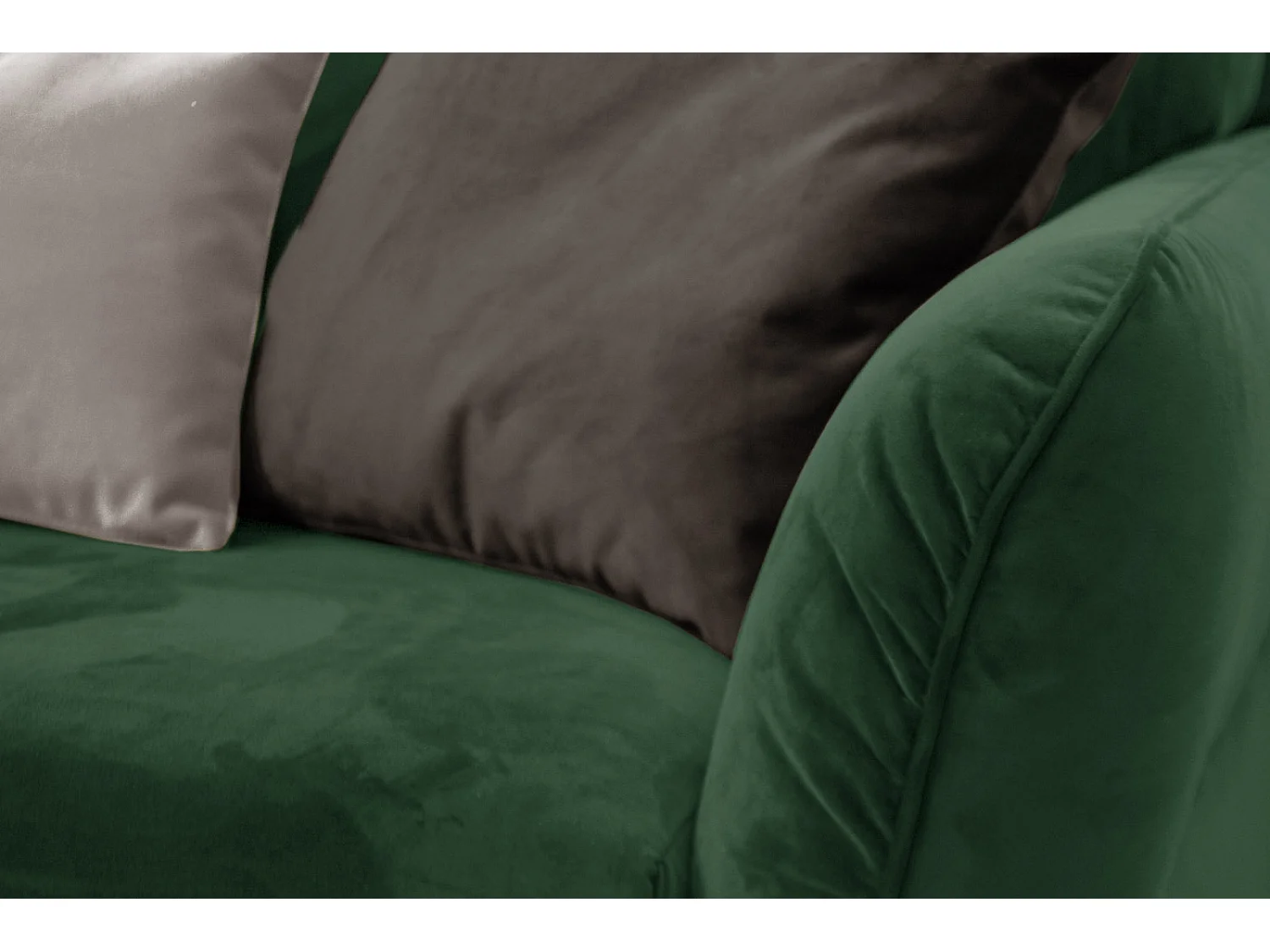 FIGARI Sofa 3-Sitzer, smaragdgrün
