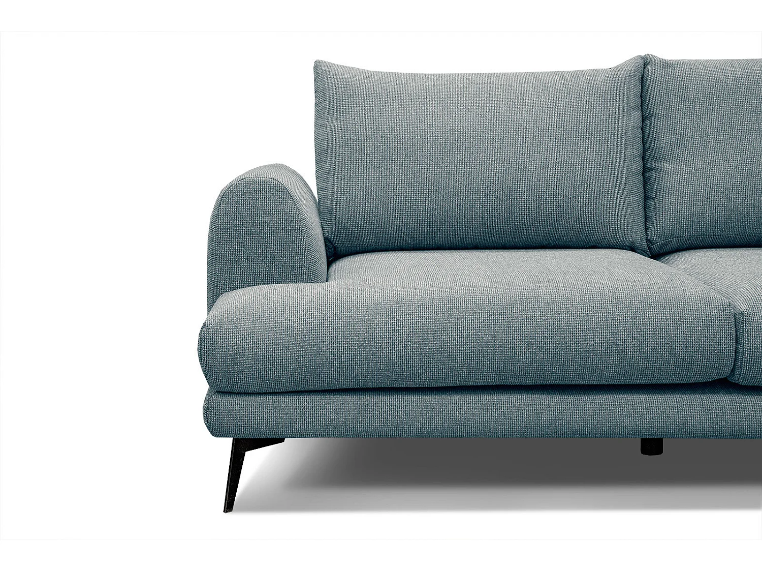 ADRIA Ecksofa 4-Sitzer rechts, mint