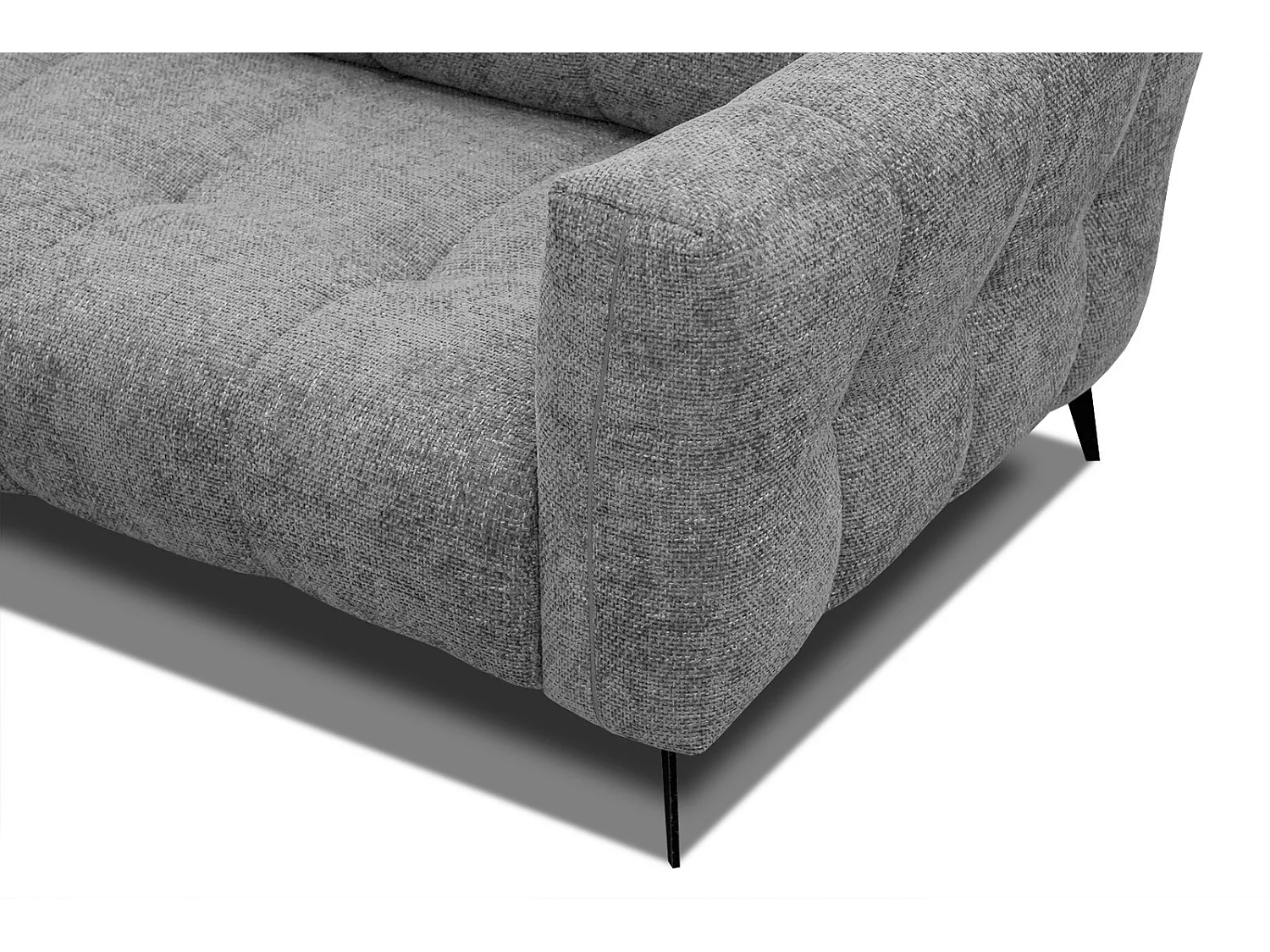 KALMER Sofa 3-Sitzer, grau