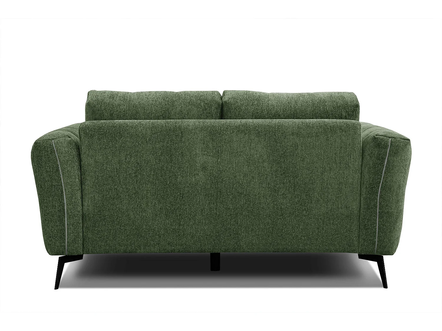 KALMER Sofa 2-Sitzer, dunkelgrün