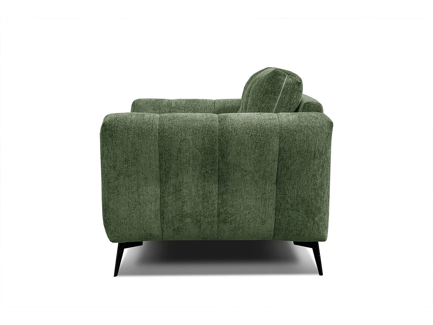 KALMER Sofa 2-Sitzer, dunkelgrün