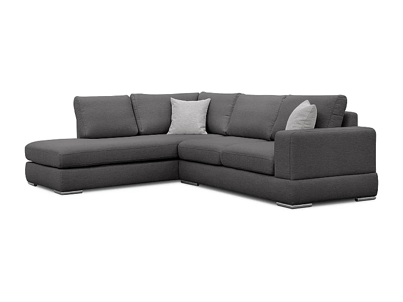 OTTO Ecksofa 5-Sitzer rechts, dunkelgrau