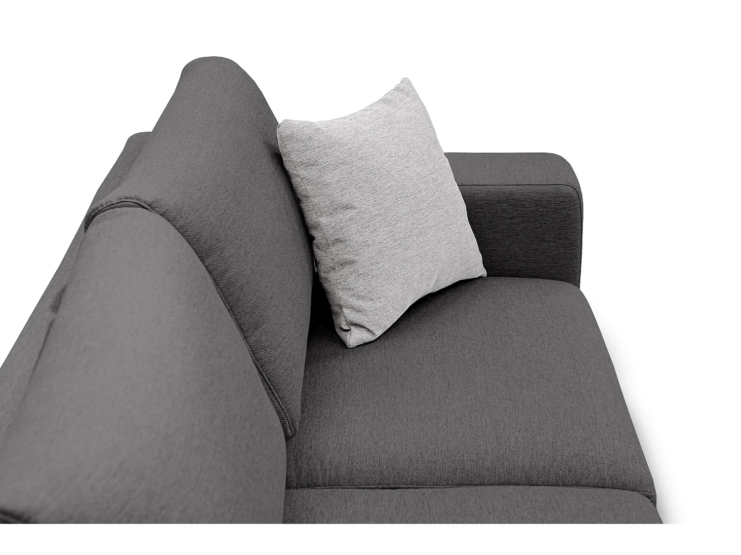 OTTO Ecksofa 5-Sitzer rechts, dunkelgrau