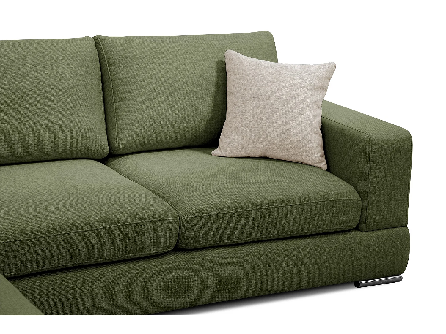 OTTO Ecksofa 4-Sitzer links, grün