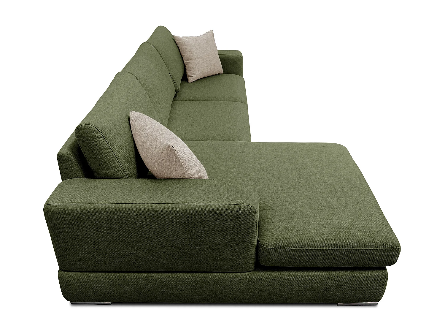 OTTO Ecksofa 4-Sitzer links, grün