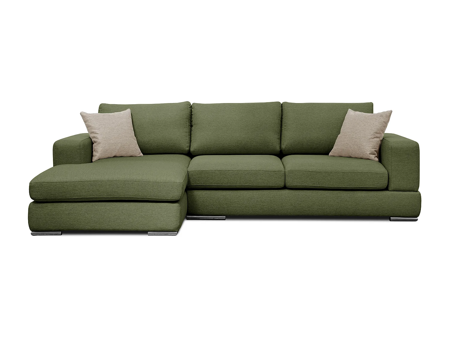 OTTO Ecksofa 4-Sitzer links, grün