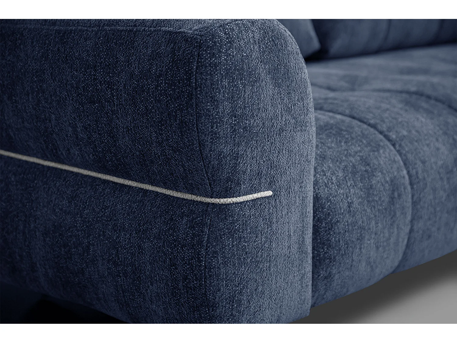 SALVINI Sofa 2,5-Sitzer, dunkelblau